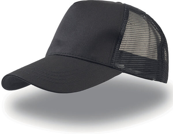 Кепка бейсболка тракер черная