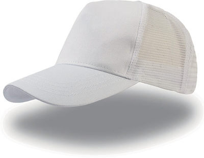 Кепка бейсболка тракер белая