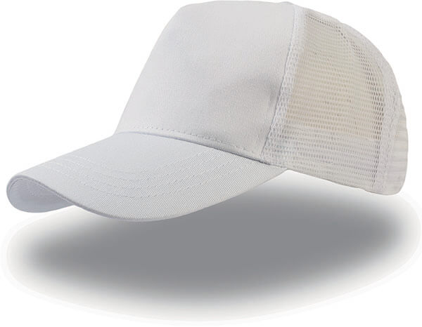 Кепка бейсболка тракер белая