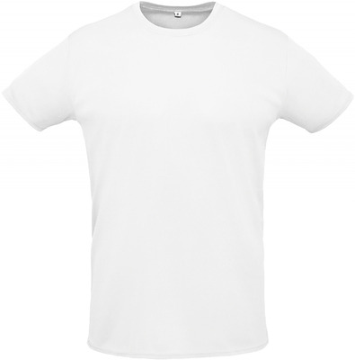 Майка спортивная белая мужская