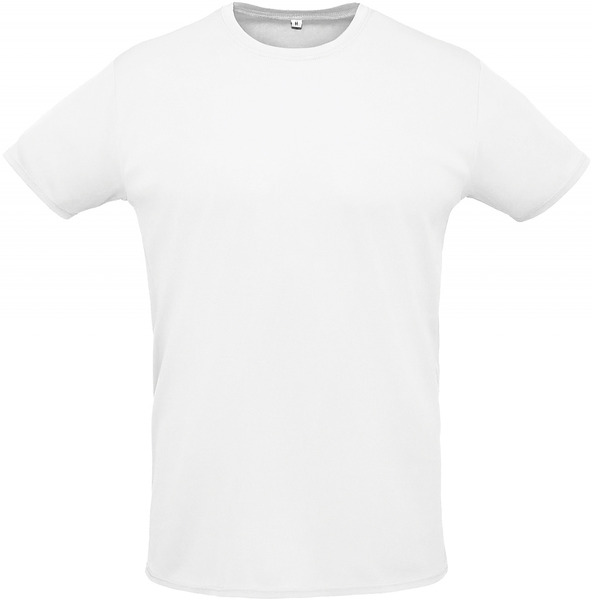 Майка спортивная белая мужская