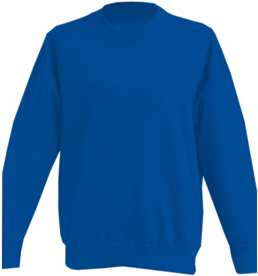 Детский синий свитшот