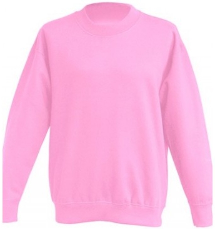 Детский розовый свитшот