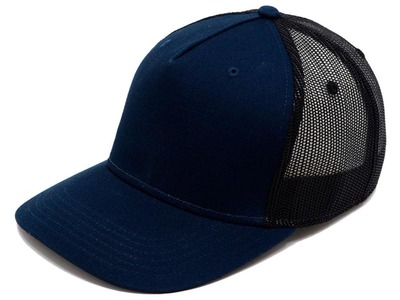 Кепка бейсболка тракер темно-синяя/черная